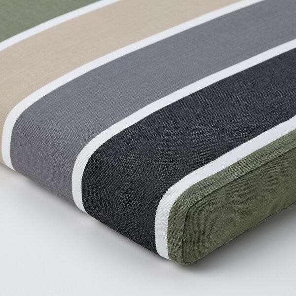 Ikea FRÖSÖN - Chair cushion cover, outdoor/patterned striped pattern,50x50 cm