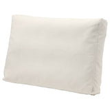 FRÖSÖN cover for back cushion, outdoor beige, 62x44 cm