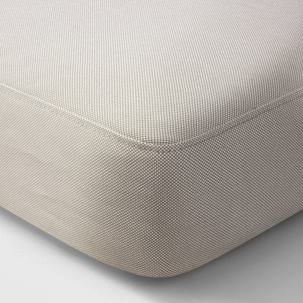 FRÖSÖN Cover for seat cushion beige outdoor 124x62 cm , 124x62 cm - best price from Maltashopper.com 80526881