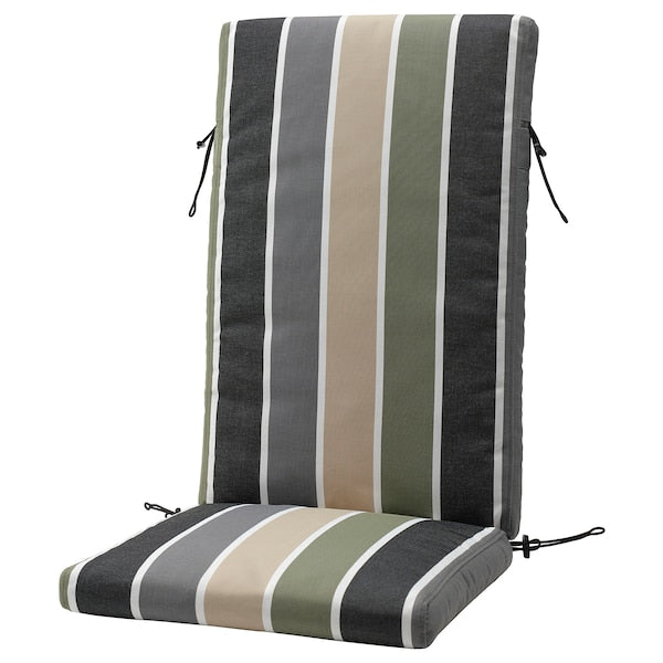 FRÖSÖN - Seat/back cushion cover, outdoor/design stripes,116x45 cm