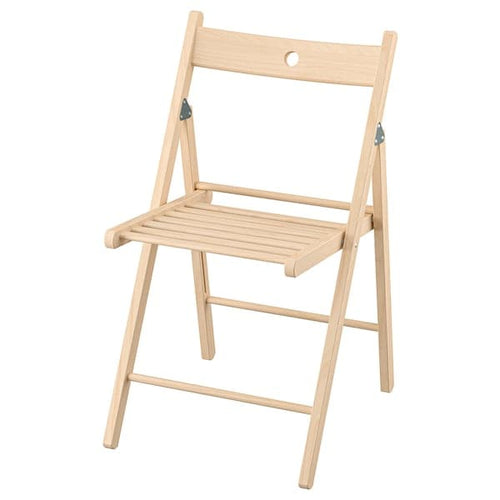 FRÖSVI folding chair, beech, 44x77x51 cm