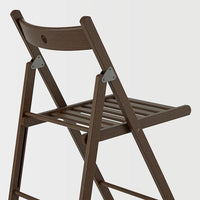 FRÖSVI - Folding chair, brown - best price from Maltashopper.com 40534326
