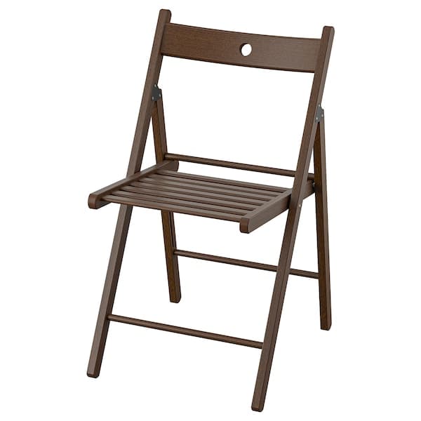 Ikea FRÖSVI - Folding chair, brown