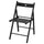 FRÖSVI - FRÖSVI Folding chair, black