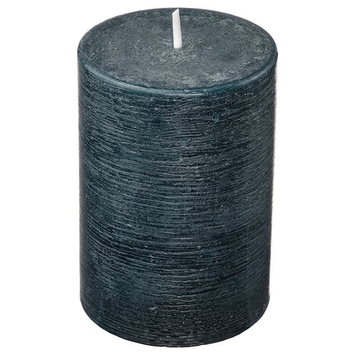 FRUKTSKOG - Scented candle, Vetiver and geranium/black turquoise,30 h