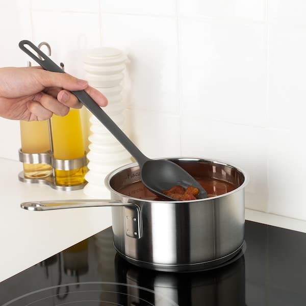 Ikea FULLÄNDAD - Spoon, grey, 33 cm