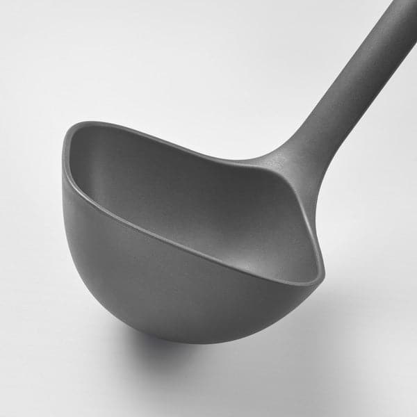 FULLÄNDAD - Soup ladle, grey, 31 cm - best price from Maltashopper.com 80393089