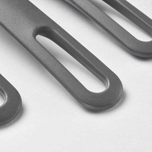 FULLÄNDAD - 5-piece kitchen utensil set, grey