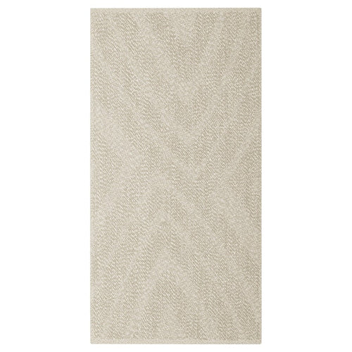 FULLMAKT - Rug flatwoven, in/outdoor, beige/mélange, 80x150 cm