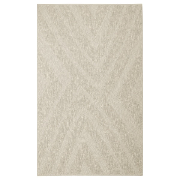 FULLMAKT - Rug flatwoven, in/outdoor, beige/mélange, 200x300 cm