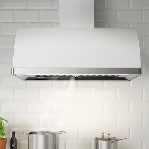 Ikea FULLSTÄNDIG Wall-mounted hood - white 80 cm , 80 cm