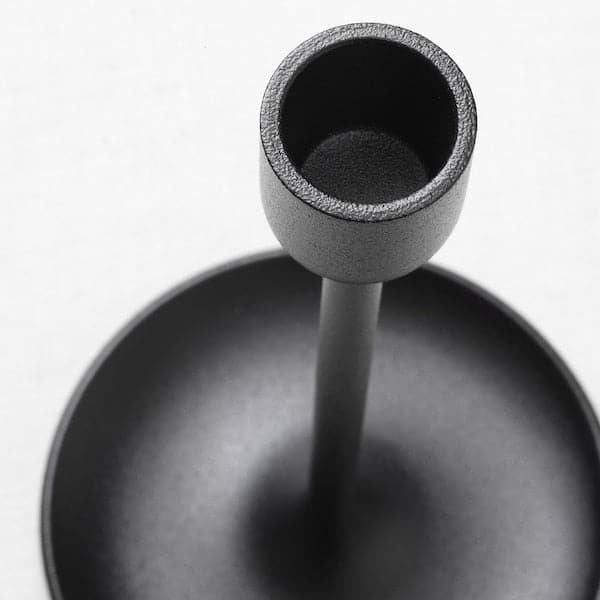 Ikea FULLTALIG - Candlestick, set of 3, black
