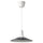 FYRTIOFYRA - FYRTIOFYRA Pendant lamp, white/black, 38 cm