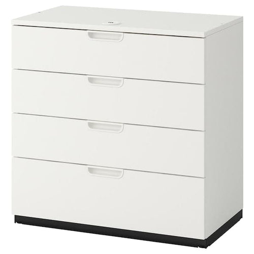 GALANT - Drawer unit, white, 80x80 cm