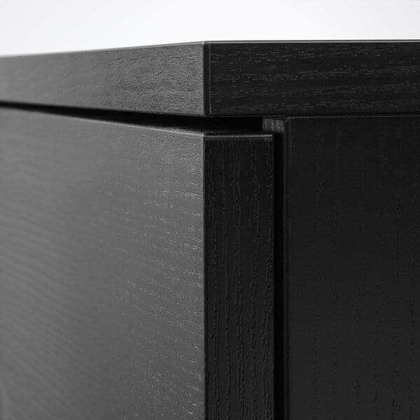Ikea GALANT - Storage combination, black stained ash veneer, 160x120 cm
