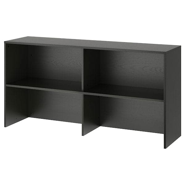GALANT - Add-on unit, black stained ash veneer, 160x80 cm - best price from Maltashopper.com 40364418