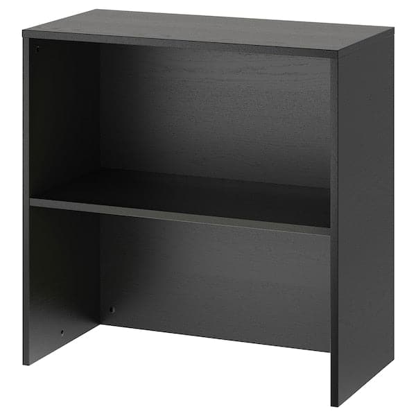 GALANT - Add-on unit, black stained ash veneer, 80x80 cm - best price from Maltashopper.com 50364427