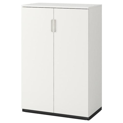 GALANT - Cabinet with doors, white, 80x120 cm