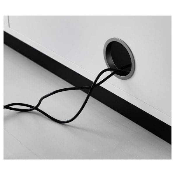 GALANT - Storage combination w sliding doors, white, 320x120 cm - best price from Maltashopper.com 09285616