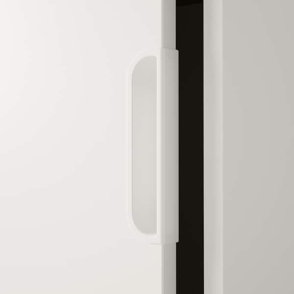 GALANT - Storage combination w sliding doors, white, 320x120 cm - best price from Maltashopper.com 09285616