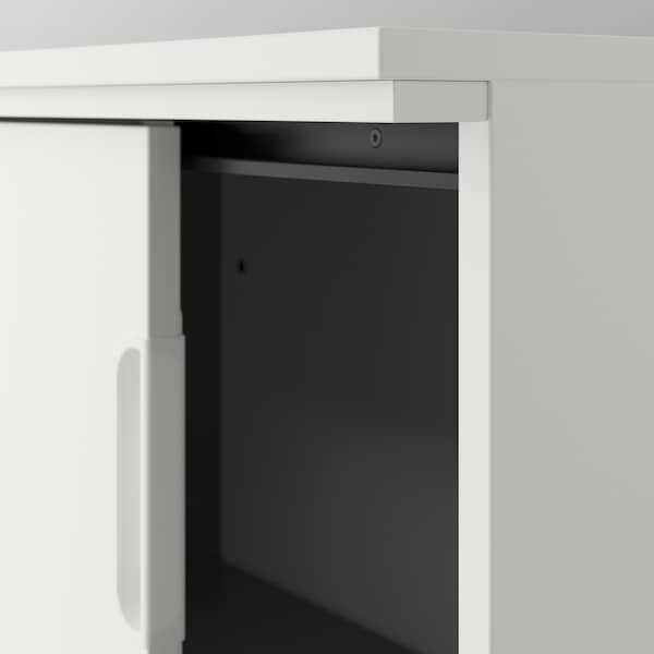 Ikea GALANT - Cabinet with sliding doors, white, 160x120 cm