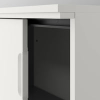 GALANT - Storage combination w sliding doors, white, 160x200 cm - best price from Maltashopper.com 79285302