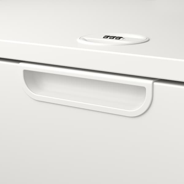 GALANT - Storage combination with drawers, white, 80x160 cm - best price from Maltashopper.com 79285019