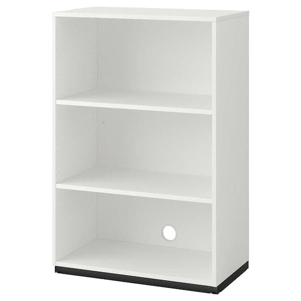 GALANT - Shelf unit, white, 80x120 cm - best price from Maltashopper.com 40365192