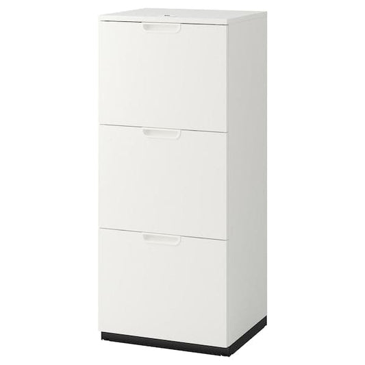 GALANT - File cabinet, white, 51x120 cm - best price from Maltashopper.com 80365185