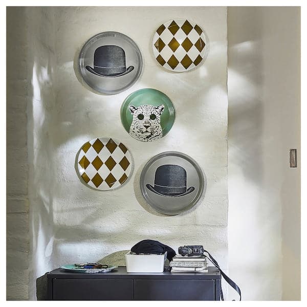 GALLERISKOG - Wall decoration, set of 3, mixed motifs - best price from Maltashopper.com 20538071