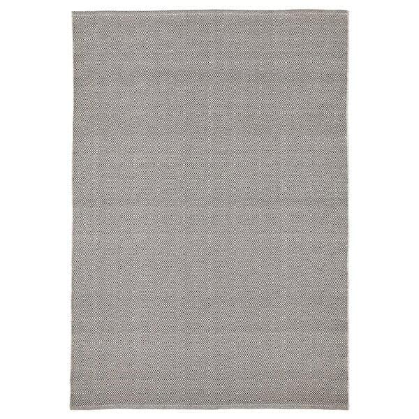 GÅNGVÄG - Rug, flatwoven, grey, 170x240 cm