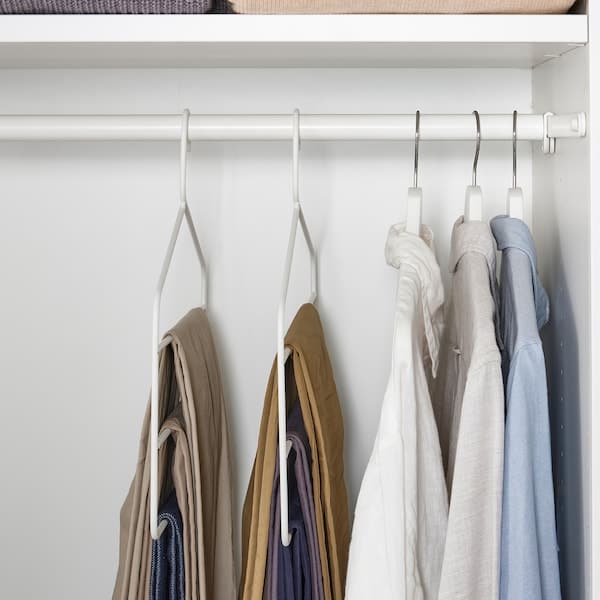 Ikea GÅRDSMÄSTARE - Trouser/skirt hanger, white