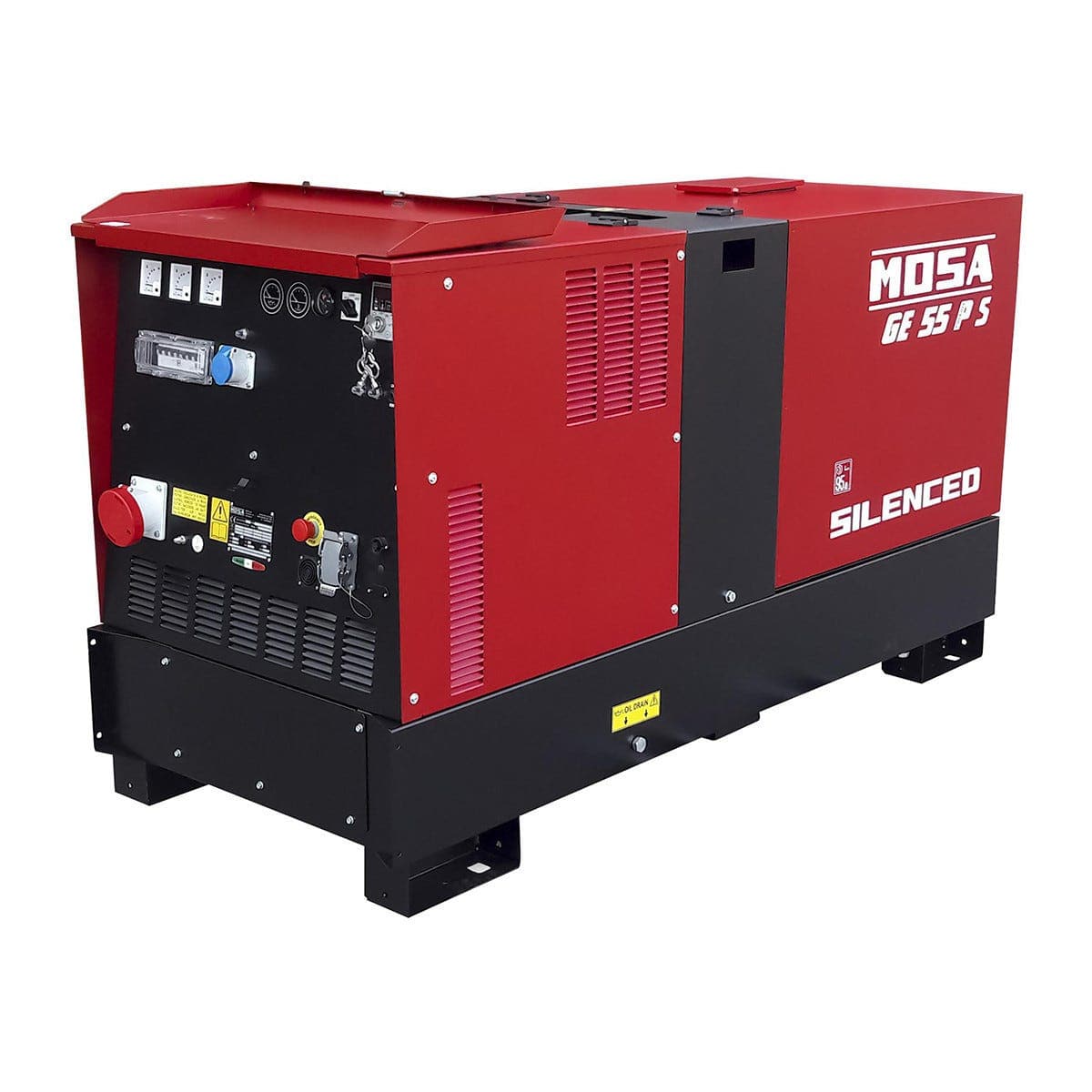 Generator 35000 w mosa ge 55 ps perkins motor three-phase diesel with avr