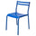 GENESÖN - GENESÖN Chair, metal/blue