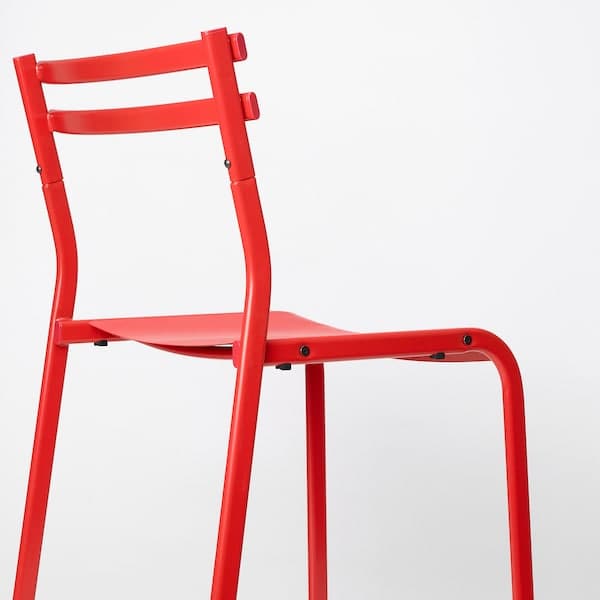 Ikea GENESÖN - Chair, metal/red