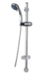 GENOA SHOWER SLIDING RAIL WITH 5-JET HAND SHOWER CHROME