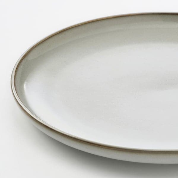 GLADELIG - Plate, grey, 25 cm - best price from Maltashopper.com 50457148