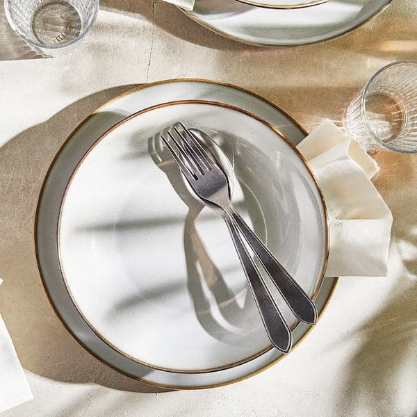 GLADELIG - Plate, grey, 25 cm - Premium  from Ikea - Just €20.99! Shop now at Maltashopper.com