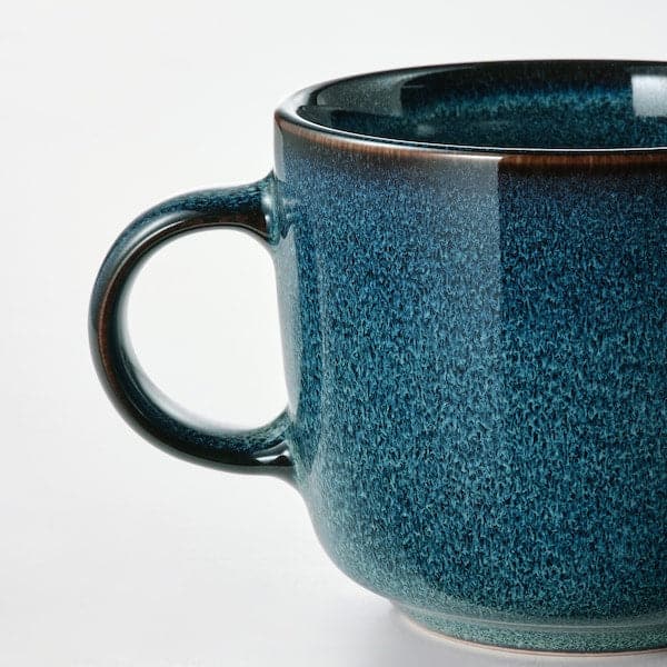 GLADELIG - Mug, blue, 37 cl - best price from Maltashopper.com 40503626