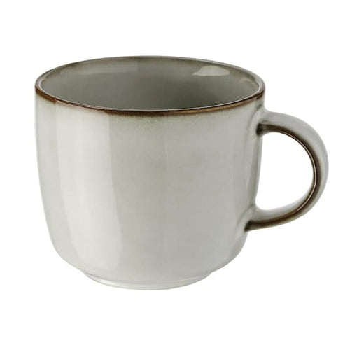 GLADELIG - Mug, grey, 37 cl