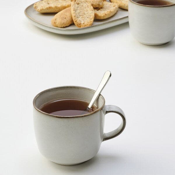 GLADELIG - Mug, grey, 37 cl - best price from Maltashopper.com 70457152