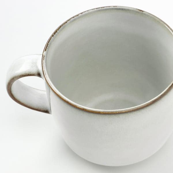 GLADELIG - Mug, grey, 37 cl - best price from Maltashopper.com 70457152