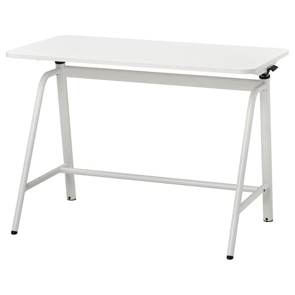 GLADHÖJDEN - Desk sit/stand, white, 100x60 cm - best price from Maltashopper.com 30493939