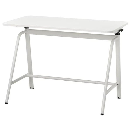 GLADHÖJDEN - Desk sit/stand, white, 100x60 cm - best price from Maltashopper.com 30493939