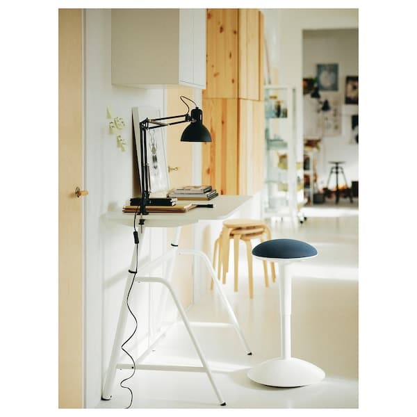Ikea GLADHÖJDEN - Desk sit/stand, white, 100x60 cm