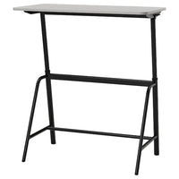 GLADHÖJDEN - Desk sit/stand, light grey/anthracite, 100x60 cm - best price from Maltashopper.com 20541610