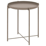 GLADOM tray table, dark grey-beige, 45x53 cm
