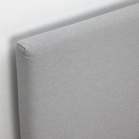 GLADSTAD Padded bed structure - Light grey Kabusa 90x200 cm , 90x200 cm - best price from Maltashopper.com 50490459