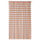 GLANSHAGTORN curtain, 1 piece, orange white/blue, 300x300 cm