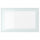 GLASSVIK - GLASSVIK Glass door, white/light green clear glass, 60x38 cm